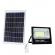 Proiector led 1200w cu panou solar, 6500k, ip67, telecomanda