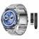Smartwatch sk4, ecran tactil amoled, 49mm, 2 bratari, docker
