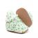 Cizmulite albe cu imprimeu verde si galben (marime disponibila: 3-6 luni