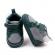 Pantofiori pentru bebelusi, verde cu gri (marime disponibila: 3-6 luni (marimea