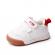 Adidasi albi cu rosu - my fashion (marime disponibila: marimea 23)