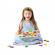 Puzzle din lemn alfabet woodyland cu litere colorate 26 piese