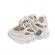 Adidasi crem cu alb cu luminite (marime disponibila: marimea 28)
