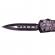 Briceag de vanatoare automat ideallstore®, muertos fiesta, 22 cm, negru, husa inclusa