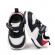 Adidasi negri cu insertii albe pentru copii - mybaby (marime disponibila: 9-12