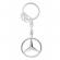 Breloc de chei ideallstore®, mercedes supreme, editie de colectie, 9 cm, metal, argintiu