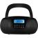 Radio cd player ecg cdr 550, 2 x 1.5 w rms, tuner fm cu memorie 40 de