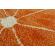 Model orange 11173,covor rotund, portocaliu 67 x 67 cm