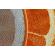Model orange 11173,covor rotund, portocaliu 67 x 67 cm