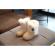 Cizme imblanite gri cu nasturel (marime disponibila: marimea 24)