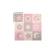 Covoras de joaca puzzle 120x120 cm momi nebe pink