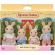 Figurine sylvanian families-familia iepurasilor milk