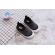 Mocasini negri cu model gri petrol (marime disponibila: marimea 23)