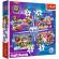 Puzzle trefl 4in1 patrula catelusilor mighty movie eroii
