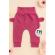 Pantaloni bebe roz cu ursuleti si inimioare - mother & cojok (marime