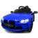 Masinuta electrica cu telecomanda bmw m4, 110x70x50 cm, varsta 1-5 ani, roti eva, scaun din piele eco, putere 90w - albastru