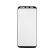 Folie securizata 3D Compatibil cu husa Samsung Galaxy S8 Plus Negru