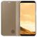 Husa Book compatibil Samsung galaxy A5 2017 Gold Clear view