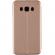 Husa Flip Magnetic Samsung Galaxy J5 2016 Flip cover Gold/Auriu