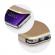 Husa Samsung Galaxy S7 Edge Flip cover Gold/Auriu