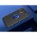 Husa Spate Silicon Premium Metalic Huawei P20 Lite albastru