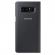 Husa de protectie Samsung Clear View Standing pentru Galaxy Note 8 Black