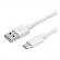 Cablu de incarcare si date USB Tip C alb
