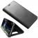 Husa Fusion Samsung Galaxy A10 Flip Cover Oglinda Negru