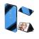 Husa Huawei P30 Lite flip cover clear view Blue