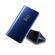 Husa Huawei P30 Lite flip cover clear view Blue