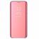 Husa Tip Carte / Flip / Book  Clear View  Samsung Galaxy A40  Roz