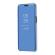 Husa Translucent View Flip Stand Mirror pentru Samsung Galaxy A30s Blue