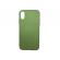 Husa silicon soft-touch compatibila cu Apple IPhone X / Xs Verde