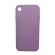 Husa silicon soft-touch compatibila cu Apple IPhone XR Mov lila