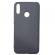 Husa silicon soft-touch compatibila cu Huawei P20 Lite  Gri