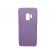 Husa silicon soft-touch compatibila cu Samsung Galaxy S9 Mov lila