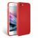 Husa silicon soft-touch pcompatibila cu Apple IPhone 7 Rosu