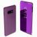 Husa Luxury Samsung Galaxy S10 Plus Clear View Standing Cover Purple