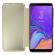 Husa Samsung Compatibila Galaxy A7 2018 / A750 Auriu Clear View Cover