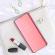 Husa Samsung Galaxy J4 Plus 2018 Roz Clear View Flip Standing Cover Tip Carte Book Oglinda Rose Gold .Permite Vizualizarea Prin Capacul Superior .Display ON/OFF