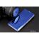 Husa Samsung Galaxy S8 Albastra Clear View Oglinda Albastru Blue Flip Standing Cover Husa Permite vizualizarea prin ecranul superior