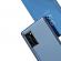 Husa compatibila cu Huawei P40 lite  Clear View Flip Mirror Stand Blue