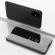 Husa compatibila cu Huawei P40 lite  Clear View Flip Mirror Stand Negru