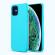 Husa silicon soft-touch compatibila cu Apple IPhone 11 Pro Max Turquoise Mint