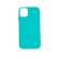 Husa silicon soft-touch compatibila cu Apple IPhone 11 Pro Max Turquoise Mint