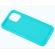 Husa silicon soft-touch compatibila cu Apple IPhone 11 Pro Max Turquoise Mint