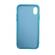 Husa silicon soft-touch compatibila cu Apple IPhone X / Xs Turquoise Mint