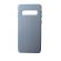 Husa silicon soft-touch compatibila cu Samsung Galaxy S10 Plus Gri