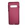 Husa silicon soft-touch compatibila cu Samsung Galaxy S10 Plus Mov Visiniu
