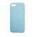 Husa silicon soft-touch pcompatibila cu Apple IPhone 7 Milky blue